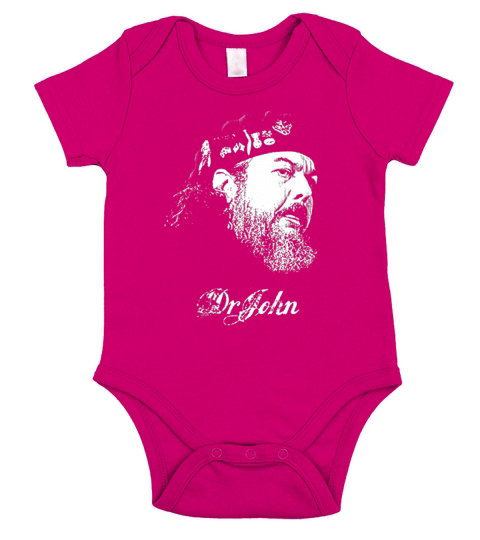 Dr John Tshirt Short Sleeve Baby One-Piece
