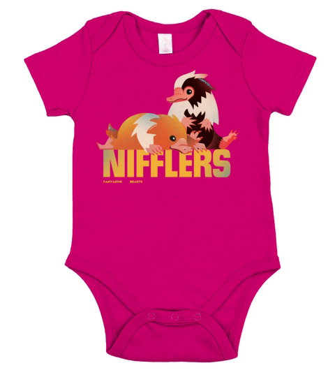 Fantastic Beasts 3 Baby Nifflers Short Sleeve Baby One-Piece