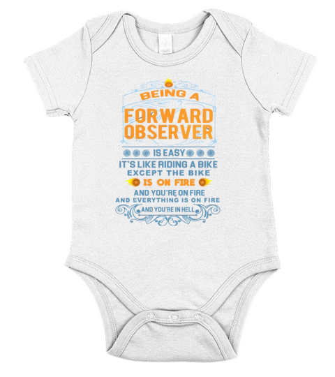 FORWARD OBSERVER FRideaBike Short Sleeve Baby One-Piece