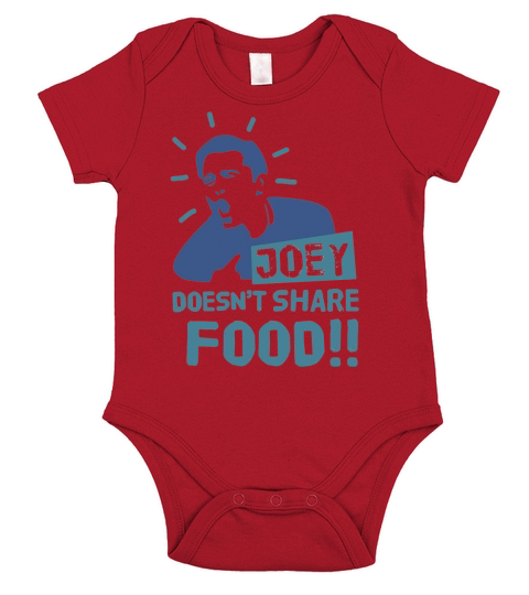 Joey doesn’t share food Short Sleeve Baby One-Piece
