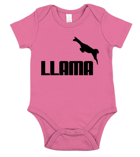 Llama Short Sleeve Baby One-Piece