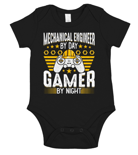 Mechanical Engineer Funny Mechanical Engineering Short Sleeve Baby One-Piece