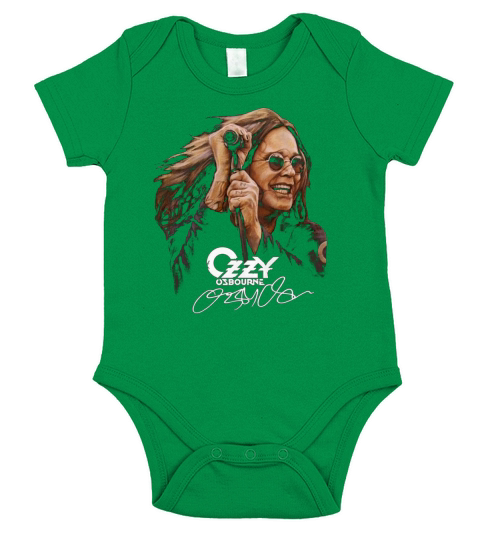 Ozzy Osbourne signature shirt Short Sleeve Baby One-Piece