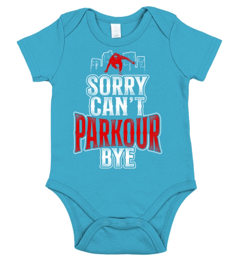Parkour Free Running Traceur Short Sleeve Baby One-Piece