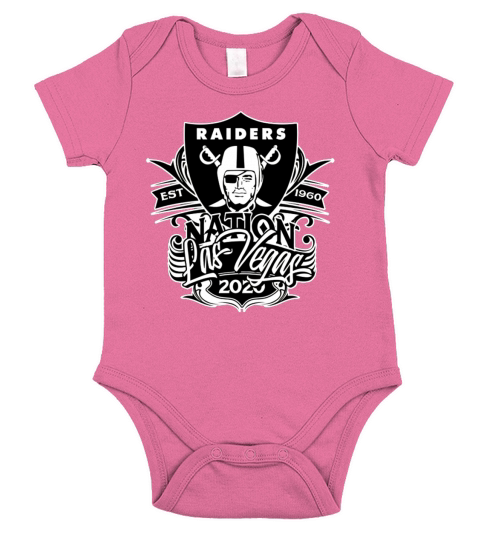 Raider Nation Las Vegas 2020 - Trucker Cap Short Sleeve Baby One-Piece
