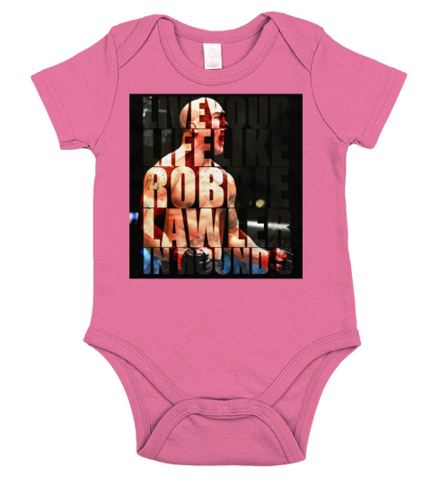 Ruthless Robbie Lawler Short Sleeve Baby One-Piece