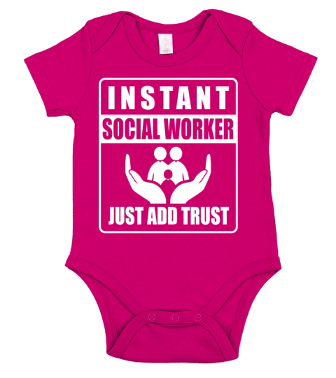 School Social Work Month Hands Short Sleeve Baby One-Piece