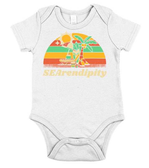 SEArendipity Summer Sayings Tropical Quotes Short Sleeve Baby One-Piece