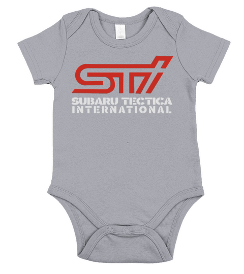 Sweat à capuche international STI Subaru Tecnica Short Sleeve Baby One-Piece