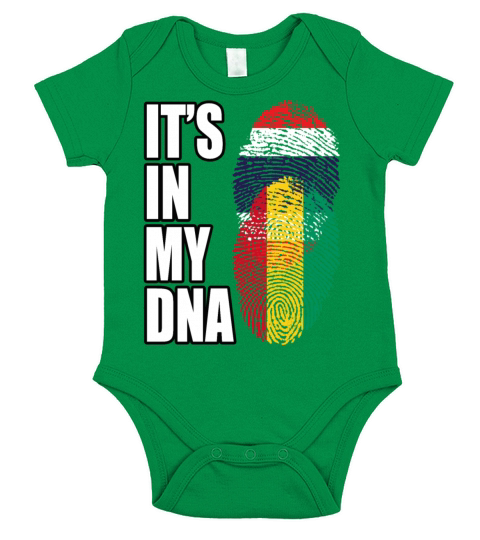 Thai And Guinean Vintage Heritage DNA Flag Short Sleeve Baby One-Piece