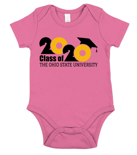 The Ohio State University Class of Graduation 2020 Short Sleeve Baby One-Piece