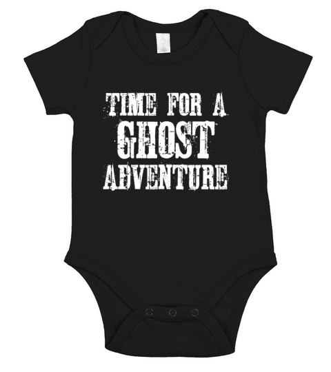 Time for a ghost adventure Short Sleeve Baby One-Piece