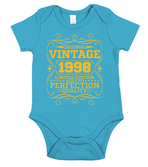 Vintage 1998 Original Limited Edition Short Sleeve Baby One-Piece
