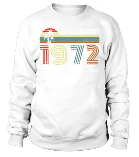 40 Years August 1982 Vintage Limited Edition Sweatshirt Unisex
