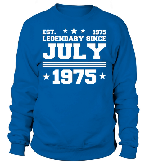 47th birthday July vintage 1975 gift idea Sweatshirt Unisex
