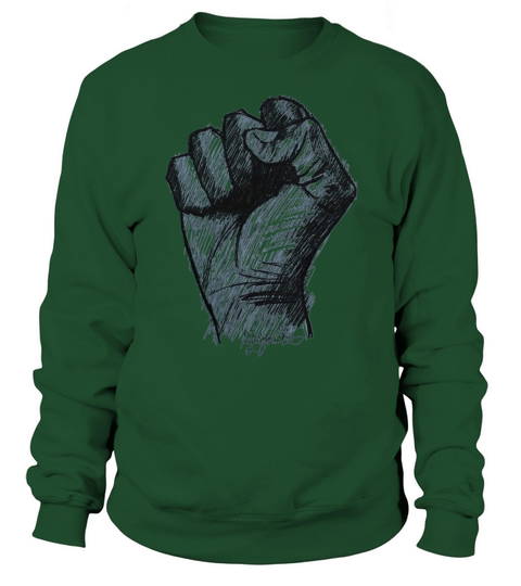 Black Power Salute Fist African American History T Shirt Sweatshirt Unisex