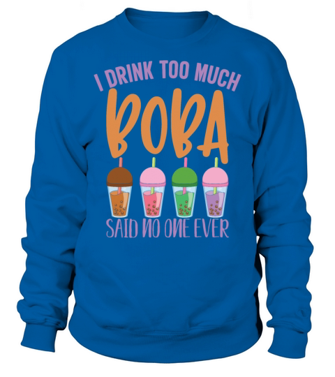 Bubble Tea Milktea Lovers Boba Lifestyle Gift Idea Sweatshirt Unisex