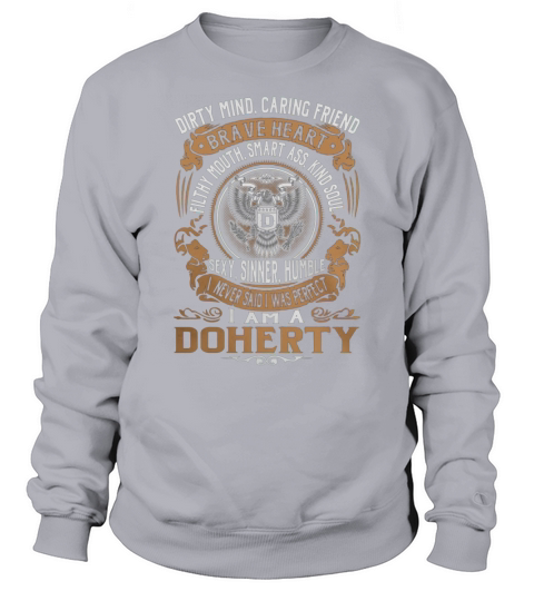 DOHERTY Brave Heart Eagle Name Shirts Sweatshirt Unisex