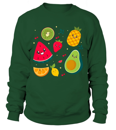 Fruits Costume Cute Tee Fruit Salad Men Women Sweatshirt Unisex