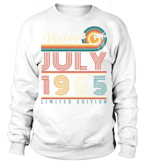 July 1965 Limited Edition Sweatshirt Unisex
