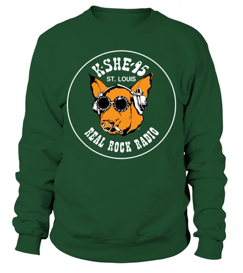 K SHE 95 Real Rock Radio Sweatshirt Unisex
