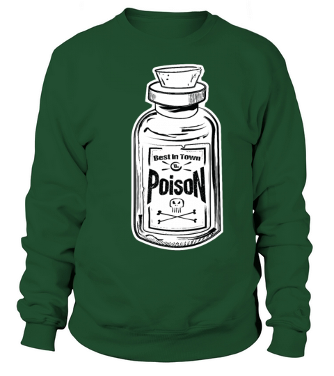 poison Vintage bottle Sweatshirt Unisex