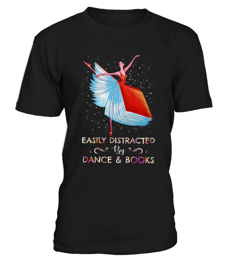 Ballet easily distracted by dance and books - Coffee Mug (colored) T-Shirt Unisex