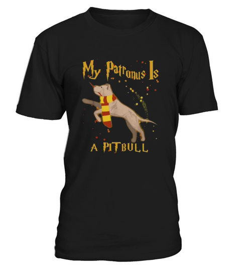 My Patronus is Pitbull Dog Christmas T-Shirt Unisex