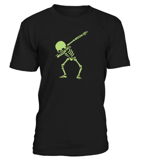 Skeleton Dabbing Squelette Dab Hip Hop Crâne D T-Shirt Unisex