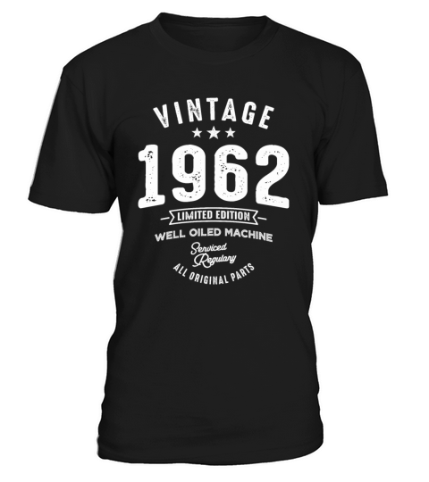 Vintage Born in 1962 - 60th Birthday T-Shirt Unisex