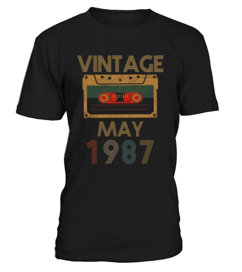 Vintage may 1987 T-Shirt Unisex