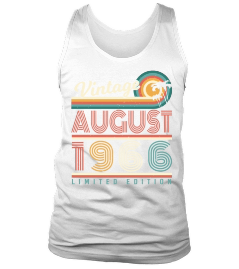 August 1966 Vintage Tank Top Unisex