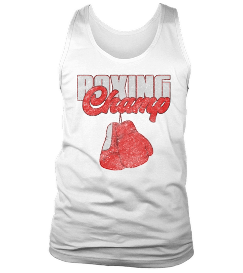 Boxing Knockout Ring Fist Tank Top Unisex