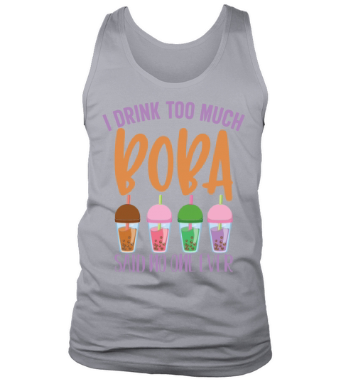 Bubble Tea Milktea Lovers Boba Lifestyle Gift Idea Tank Top Unisex