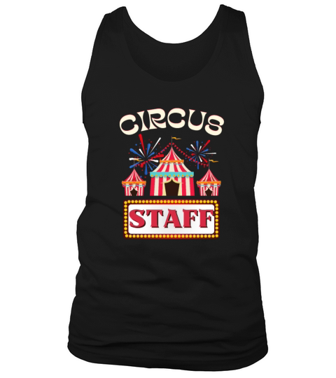 Circus Staff Vintage Themed Party Artist Tank Top Unisex
