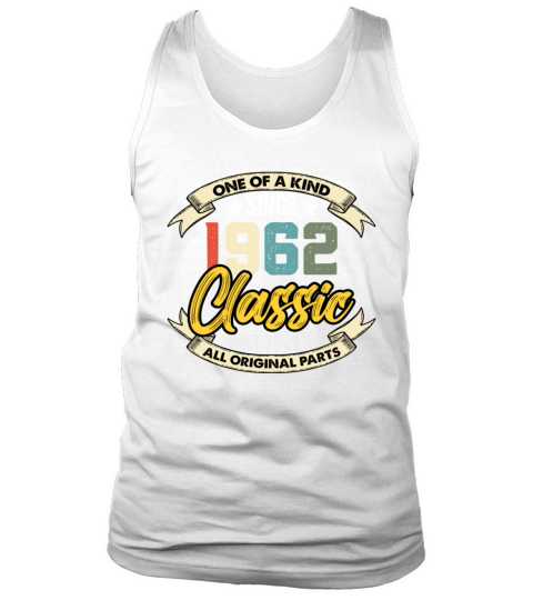 Funny Birthday Born in 1962 Limited Edition Tank Top Unisex