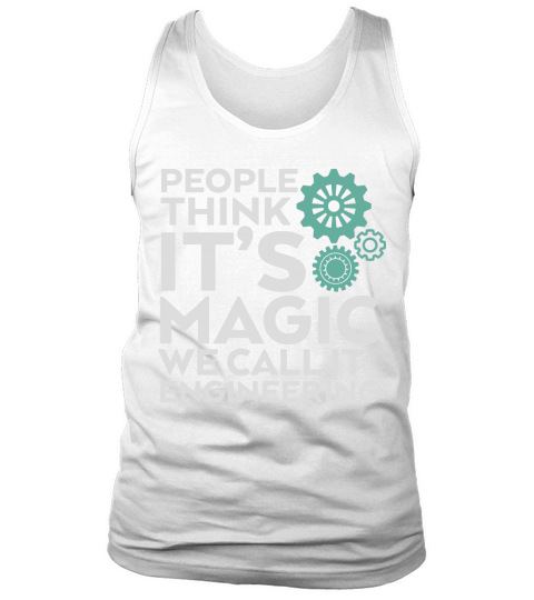 Funny Engineer T-shirt for Engineering Nerd Geek Student Tank Top Unisex