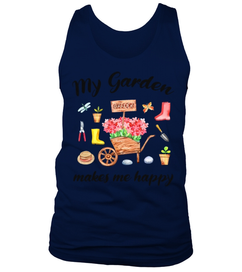 Garden Quote Hobby Gardener Gift Idea Tank Top Unisex