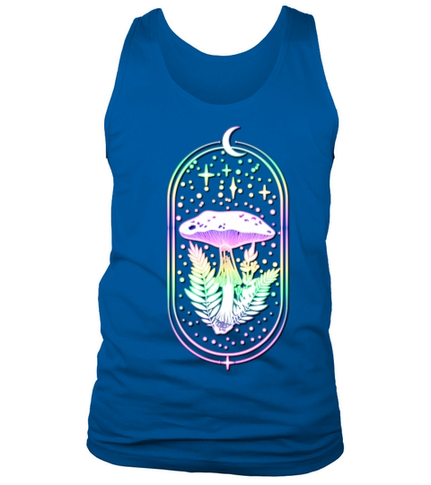 Goblincore Dark Academia Aesthetic Mushroom Tank Top Unisex
