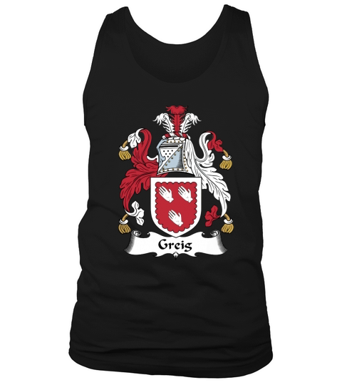 Greig Family Crest Scottish Family Crests Tank Top Unisex
