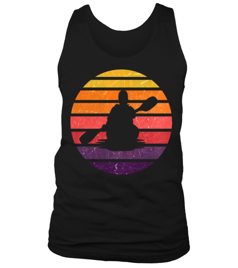 Kayak Kayaking Paddle Canoe Canoeing Gift Idea Tank Top Unisex