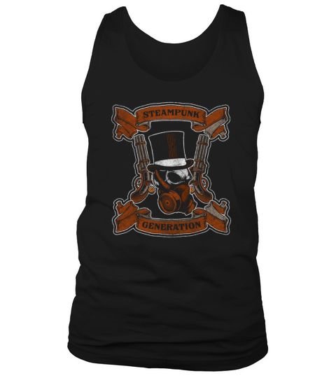 Mechanical Vintage Steam Machine Tank Top Unisex