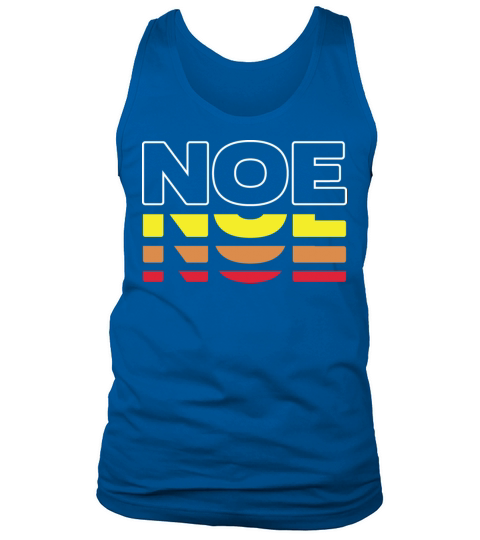 Noe First Name Funny Vintage Sunset Noe Tank Top Unisex