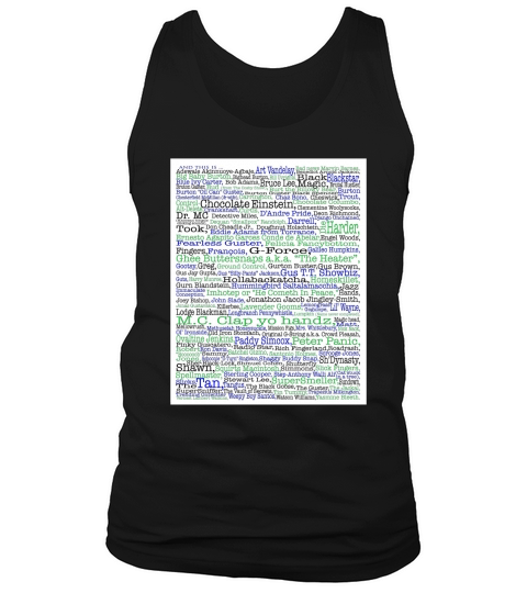 Psych Tv Show Poster Nicknames Burton Guster Tank Top Unisex