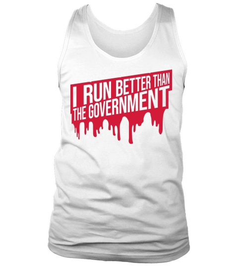 run better than government Tank Top Unisex