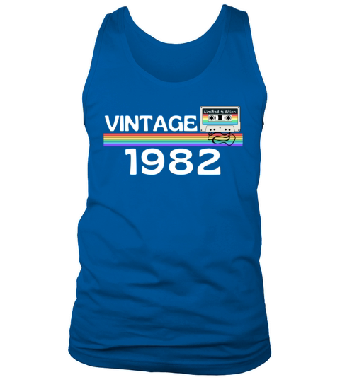 Vintage 1982 Rainbow Cassette Tank Top Unisex
