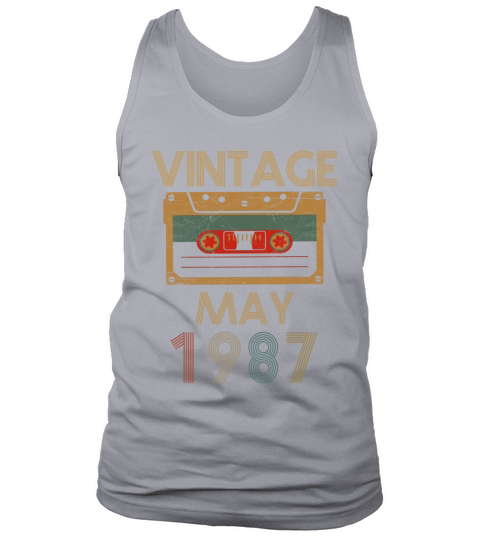 Vintage may 1987 Tank Top Unisex