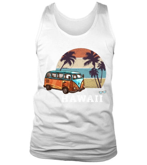 Vintage Sunset Surfing Gift For Surfers T-Shirt Tank Top Unisex