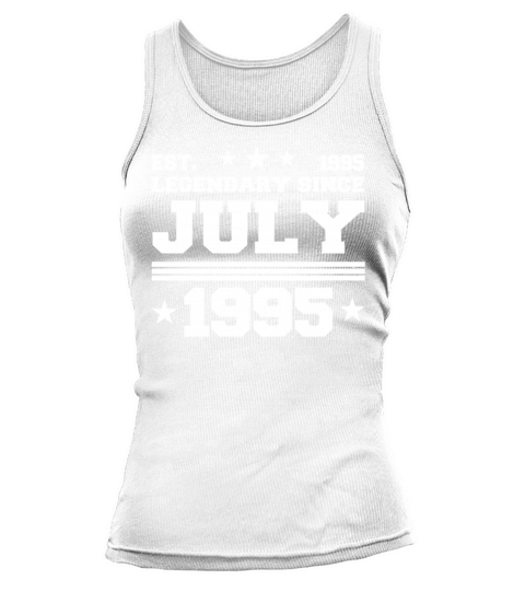 27th birthday July vintage 1995 gift idea Tank top Woman