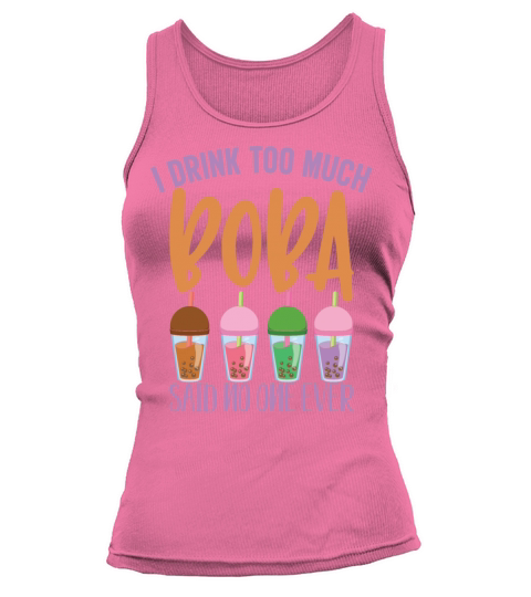 Bubble Tea Milktea Lovers Boba Lifestyle Gift Idea Tank top Woman